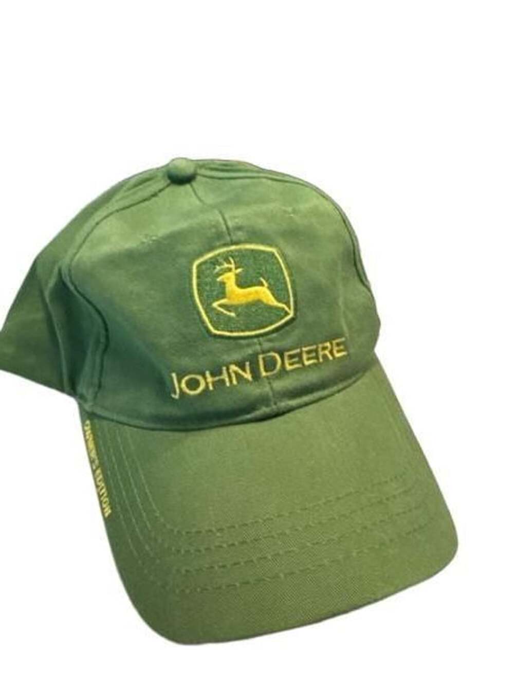 John Deere Owner's Edition Green Cotton Adjustable Baseball Cap Hat